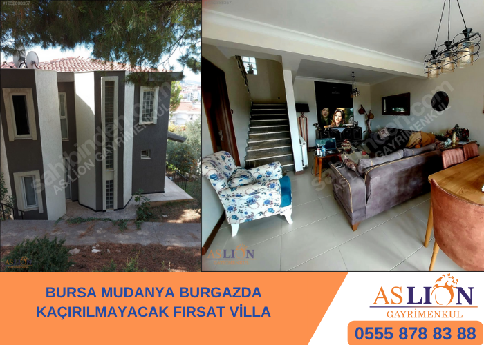 BURSA MUDANYA BURGAZDA KAÇIRILMAYACAK FIRSAT VİLLA